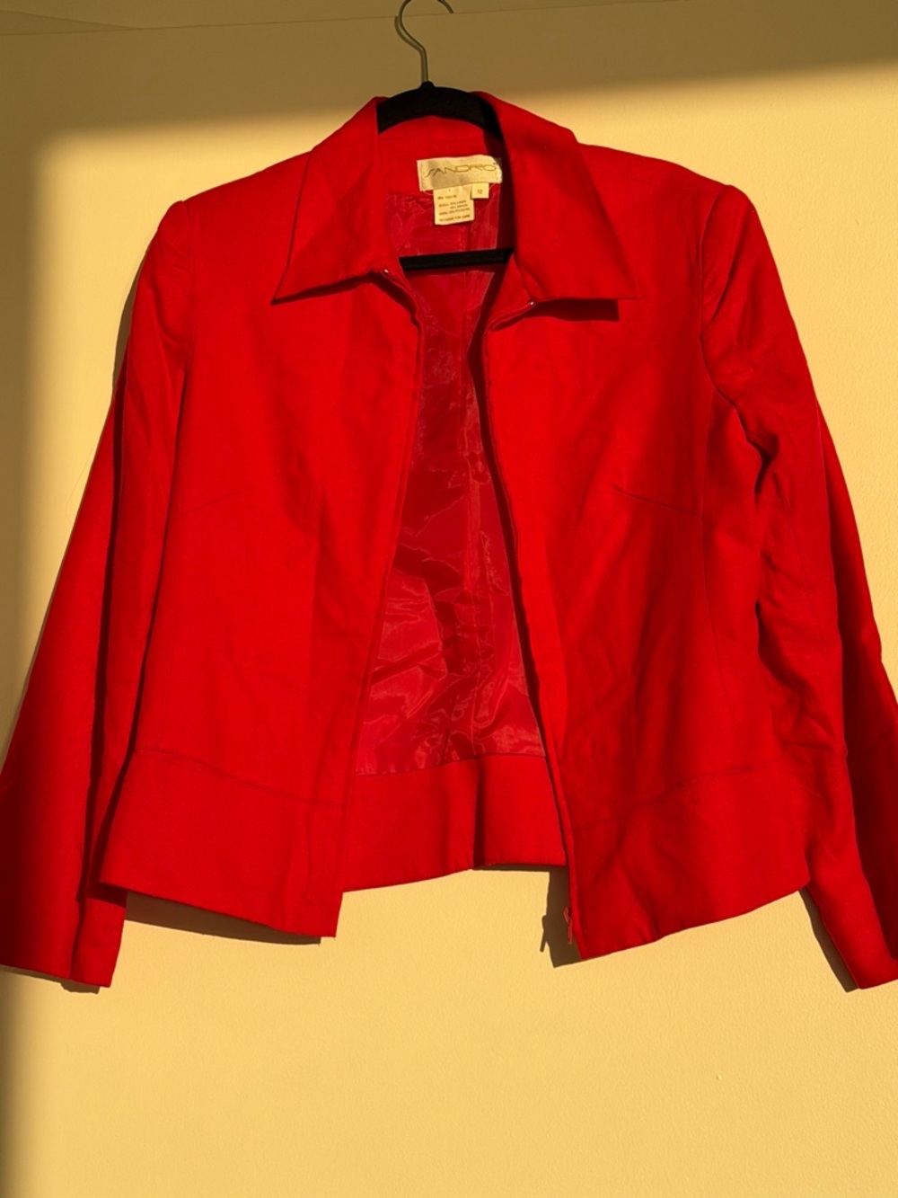 Sandro Red Blazer